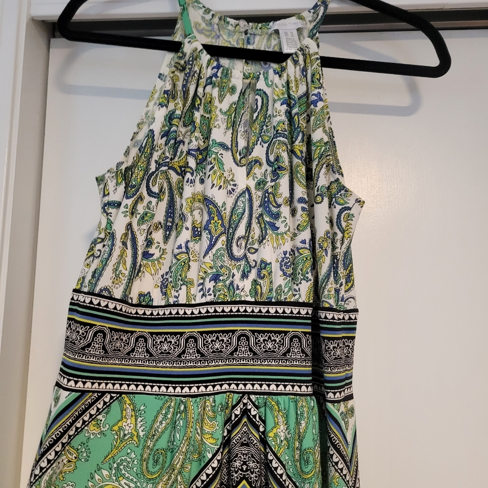 London Times Paisley Maxi Dress